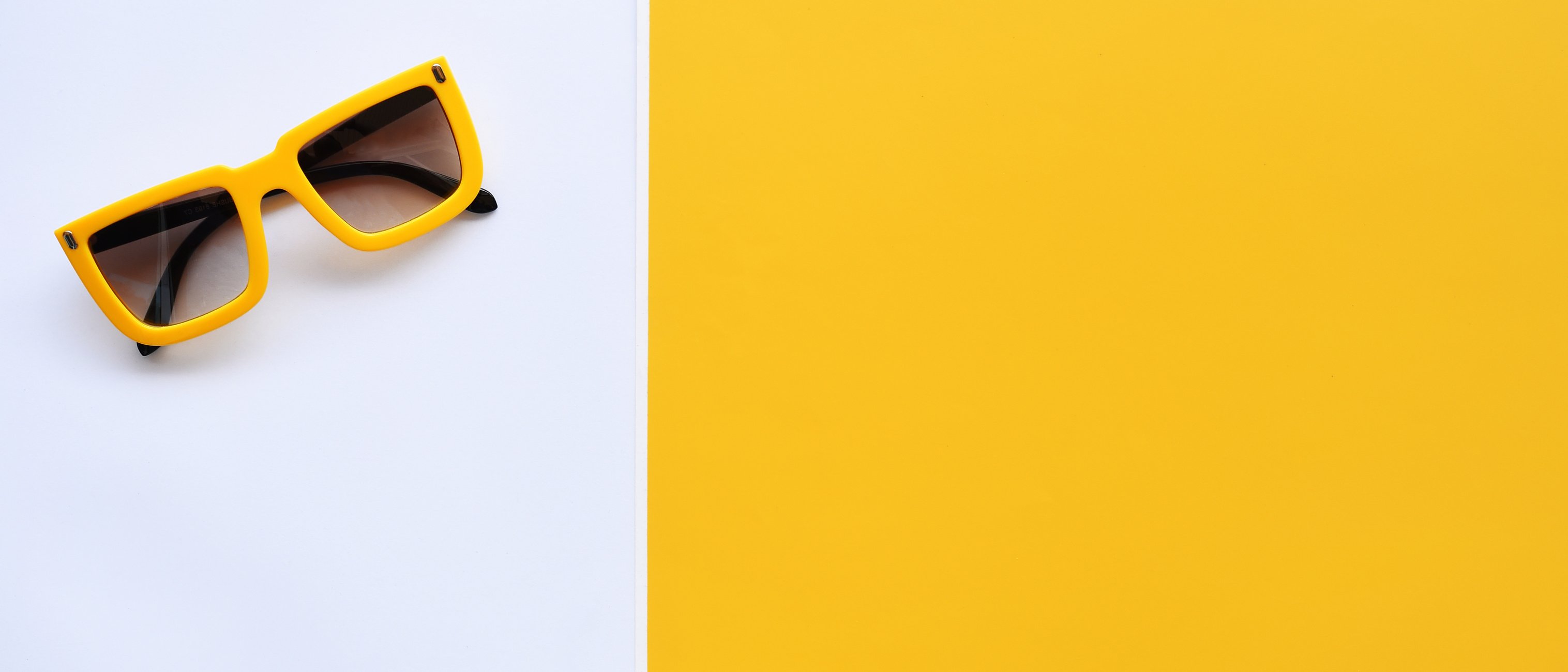 Modern fashionable sunglasses